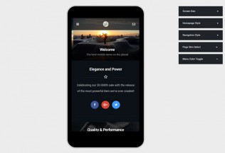 20kMobile – Premium Responsive Mobile and Tablet HTML5 Template