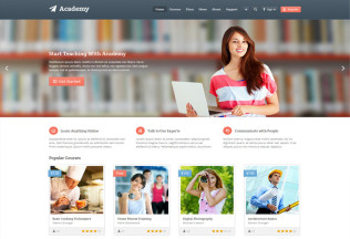 Academy – Premium Responsive Learning Management WordPress Theme
