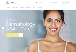 Accalia – Premium Responsive Dermatology Clinic WordPress Theme