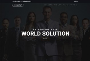 Accountant – Premium Responsive Finance & Accounting WordPress Theme