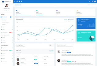 Admin Press – Premium Responsive Powerful Bootstrap 4 Admin HTML5 Template