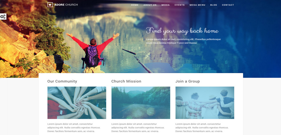 Home page