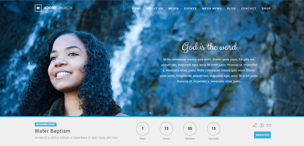 Home page