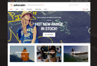 Adrenalin – Premium Responsive MultiPurpose WooCommerce WordPress Theme