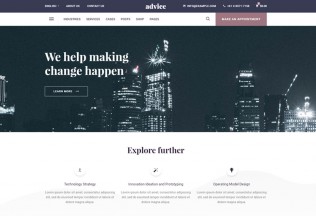 Advice – Premium Responsive Consulting Business WordPress Theme