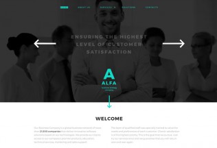 Alfa – Premium Responsive Businessman HTML5 Template
