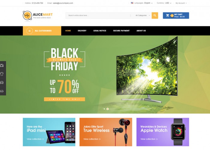 Alice – Premium Responsive Multipurpose Prestashop Theme
