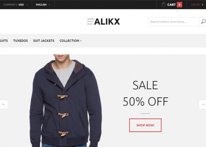 ALIKX – Premium Responsive Fashion Magento Theme