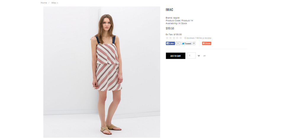 Product page