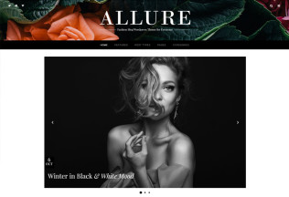 Allure – Premium Responsive Fashionable Blog WordPress Theme
