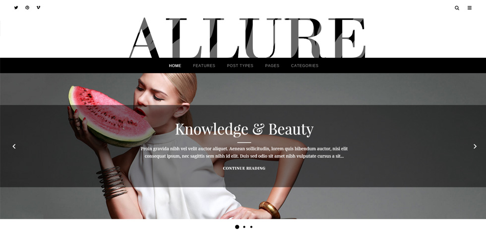 Home page