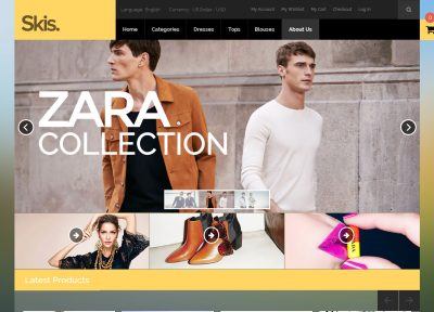 Best Responsive Magento Themes with Flat Design in 2014