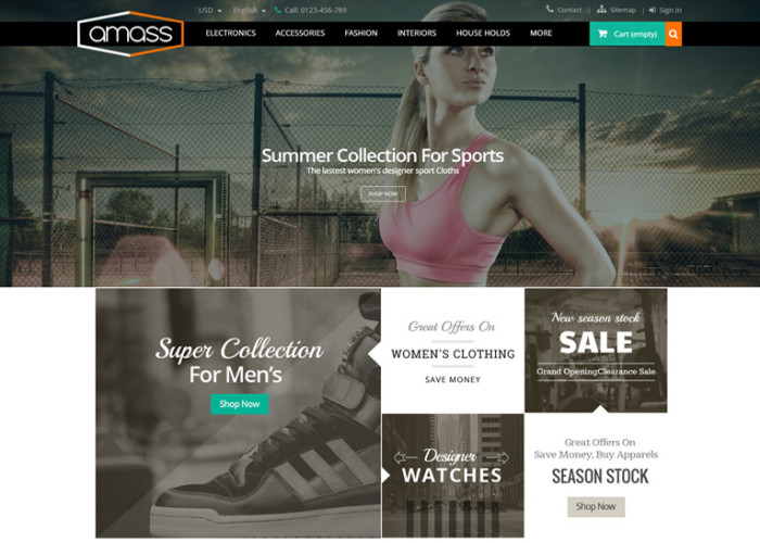 Amass – Premium Responsive PrestaShop Theme