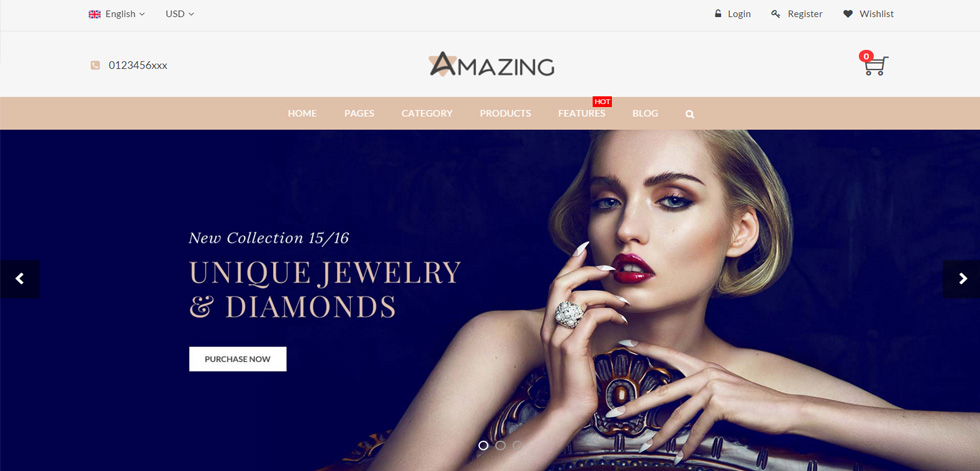 Home page