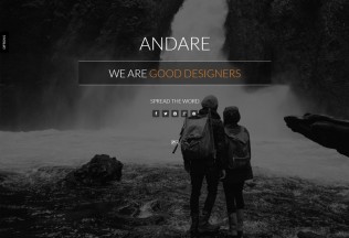 Andare – Premium Responsive Parallax One Page Theme