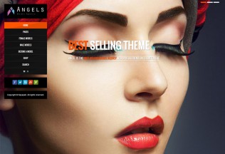 Angel – Premium Responsive Fashion Model Agency WordPress Theme