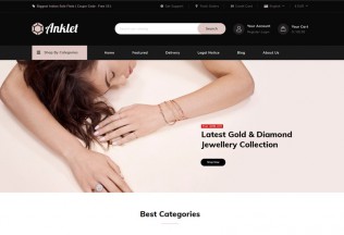Anklet – Premium Responsive Jewelry Prestashop 1.7 Theme