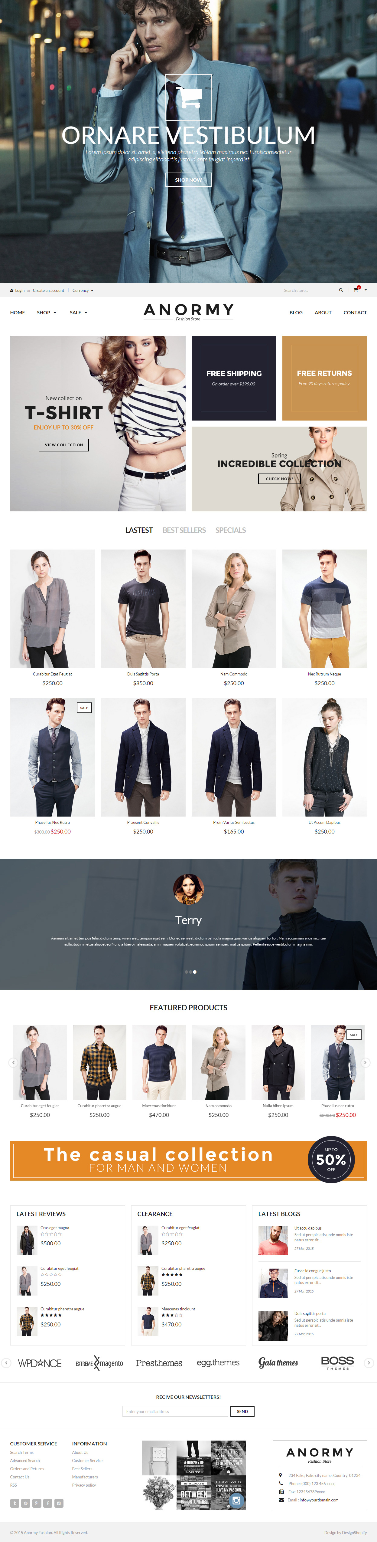 Anormy Shopify Themes