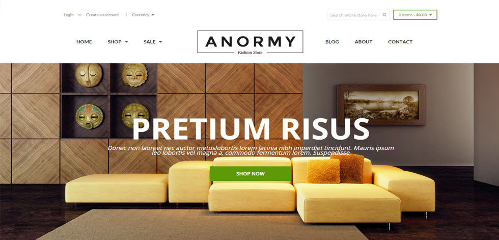 Home page