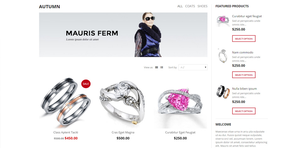 Category page