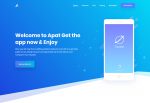 Apat – Premium Responsive ReactJS App Landing HTML5 Template