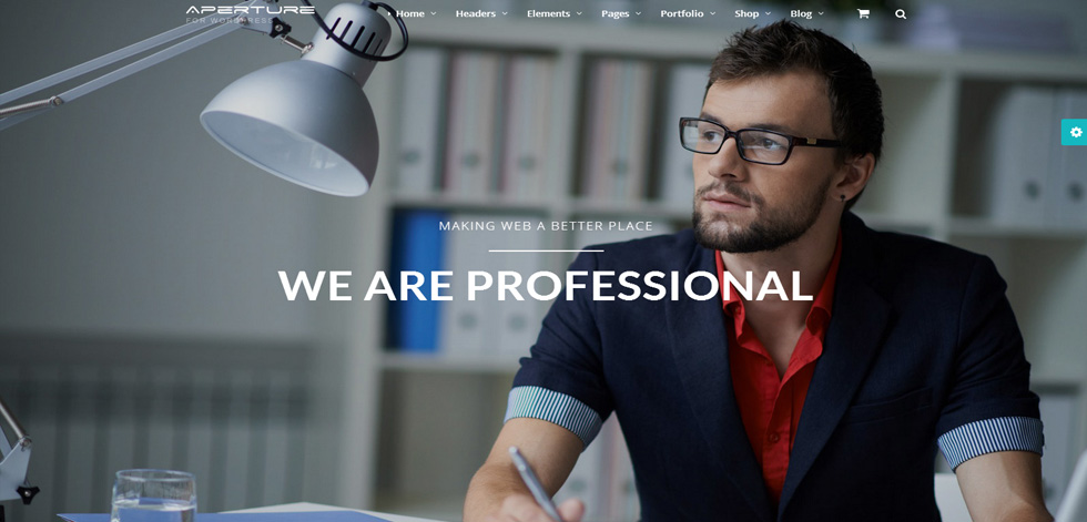 Welcome screen