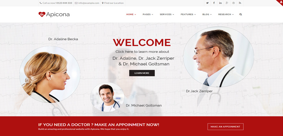Home page