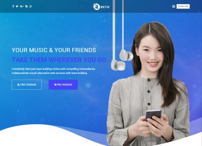 Best Joomla App Template 2020