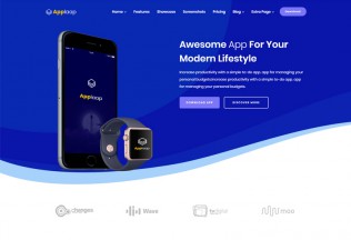 AppLaap – Premium Responsive App Landing HTML5 Template