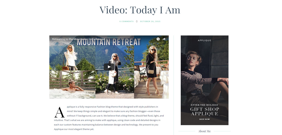 Single post