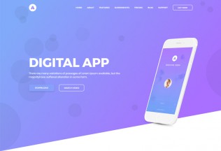 Appu – Premium Responsive App Landing Page HTML5 Template
