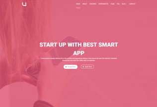 Appyou – Premium Responsive App Landing Page HTML5 Template