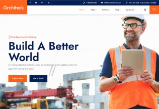 Architeck – Premium Responsive Construction WordPress Theme