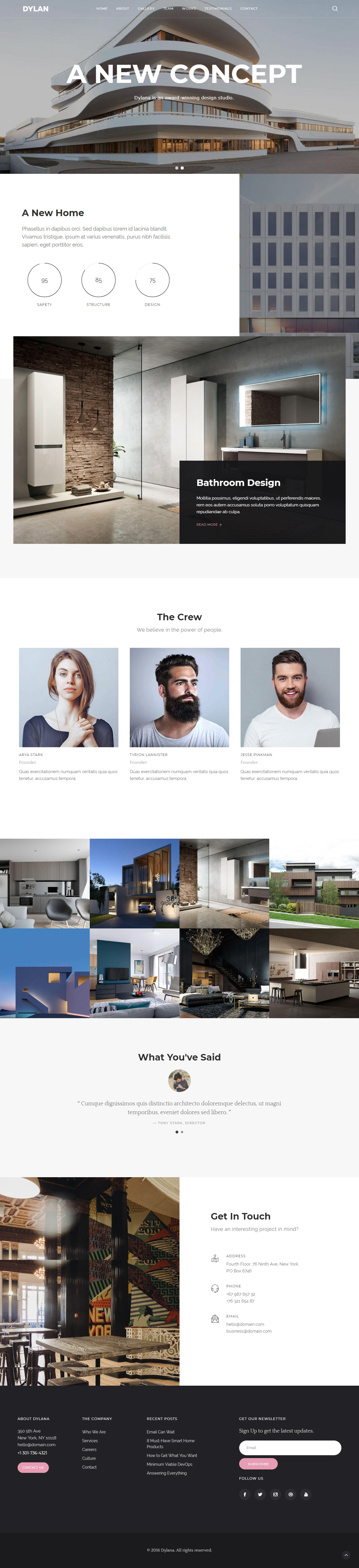 Dylan Drupal Architecture Themes