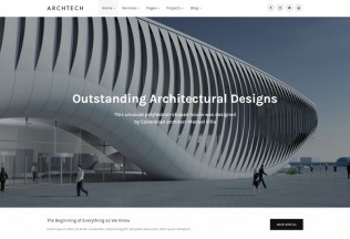 Archtech – Premium Responsive Architecture & Construction HTML5 Template