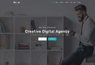 Arco – Premium Responsive One Page Parallax HTMl5 Template