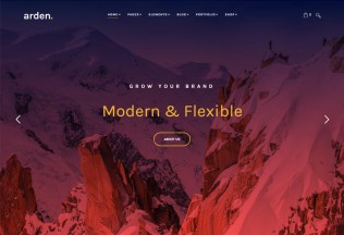 Arden – Premium Responsive Multipurpose HTML5 Template