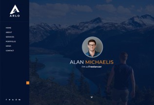 Arlo – Premium Responsive Personal Portfolio Resume HTML5 Template