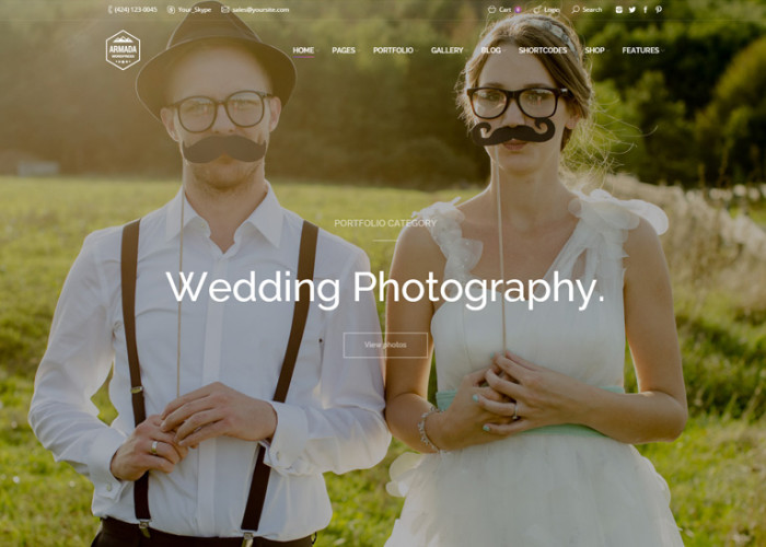 Armada – Premium Responsive Multifunction Photography WordPress Theme