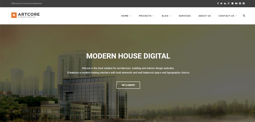 Home page