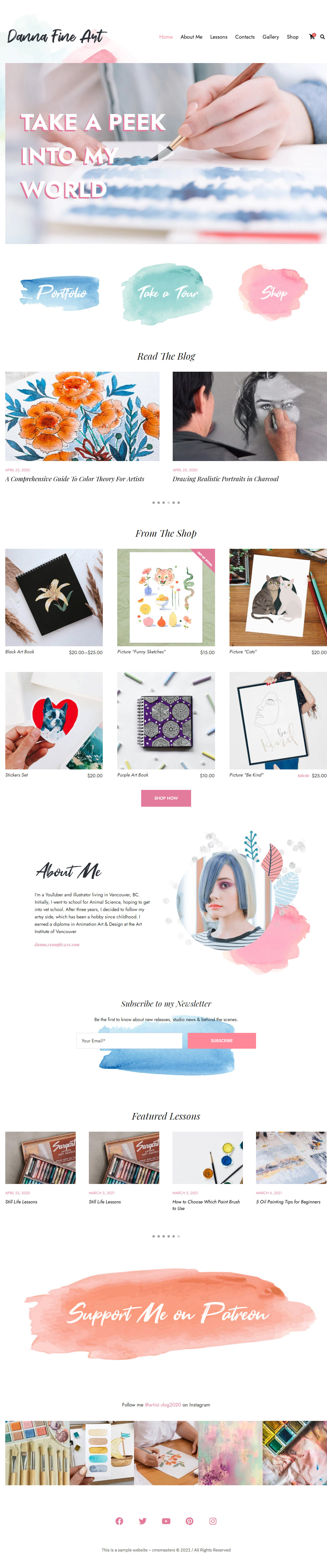 YourWay WordPress Artist Themes
