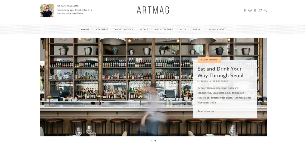 Home page