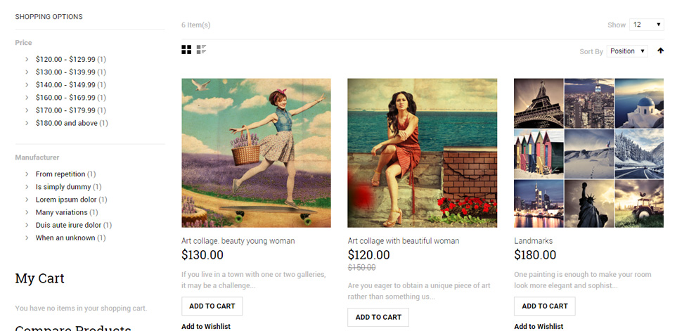 Category Page