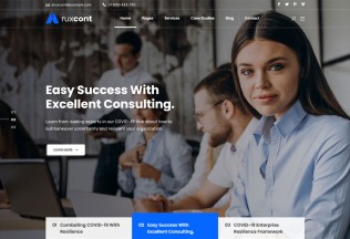 Aruxcont – Premium Responsive Business Consulting WordPress Theme