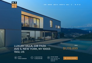 At Home – Premium Responsive Real Estate WordPress Theme