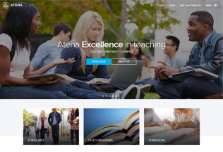 Atena – Premium Responsive College, University and Campus HTML5 Template