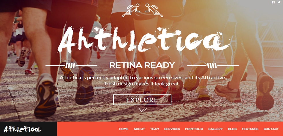 Welcome screen
