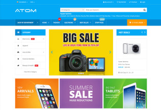 Atom – Premium Responsive Multipurpose Magento Theme