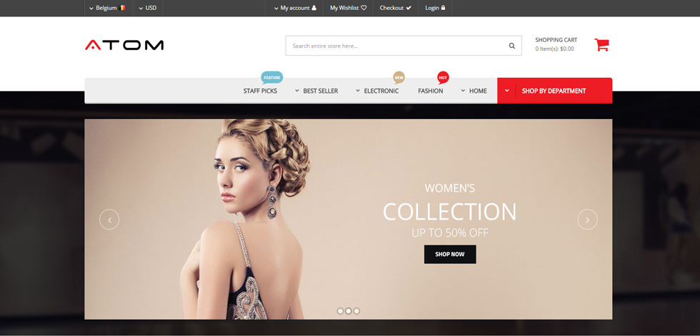 Home page