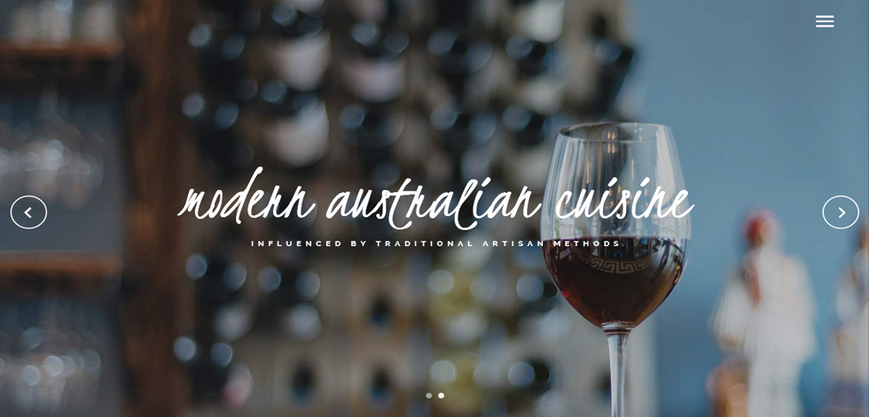 Welcome screen